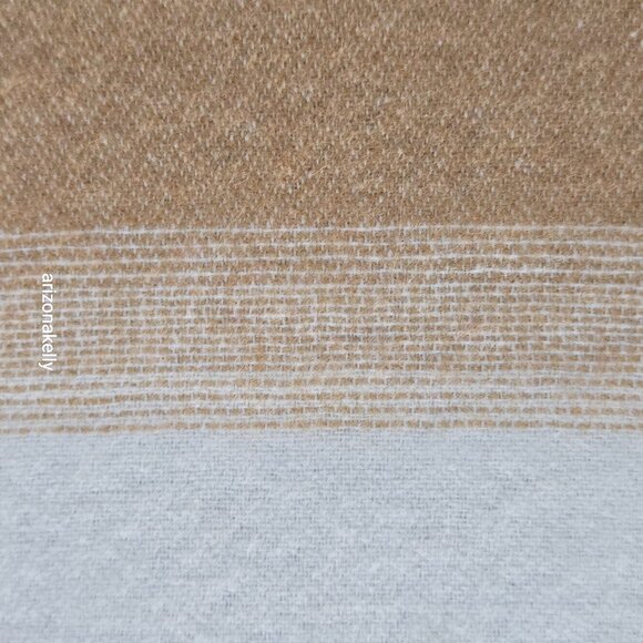 NWOT J. Crew Scarf With Ombre Stripes Italy Wool Blend - Picture 6 of 14